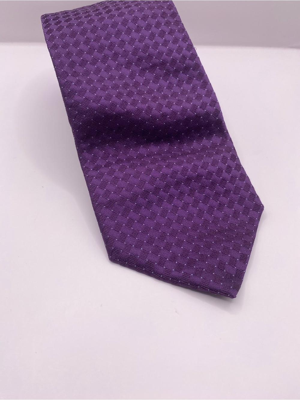 SARAR Men's Purple Micro-Textured Tie